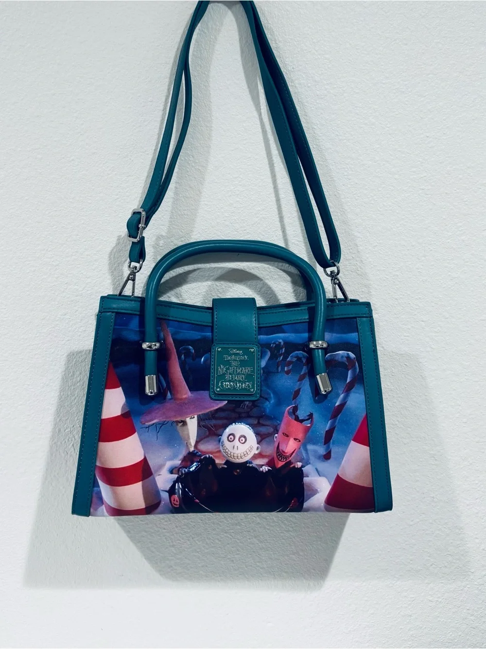 Loungefly Nightmare Before Christmas Final Frame Crossbody Bag